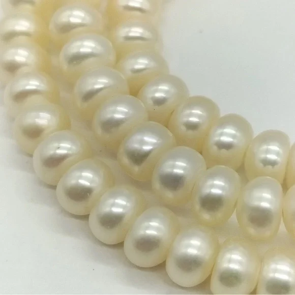 Pearl Necklace Stainless Steel - Picture 6 of 9